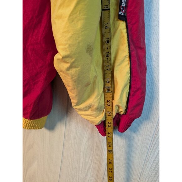NASCAR Jeff Gordon #24 Puffer Jacket Sz Mens XL Chase Authentics Red Blue Yellow - Picture 10 of 12